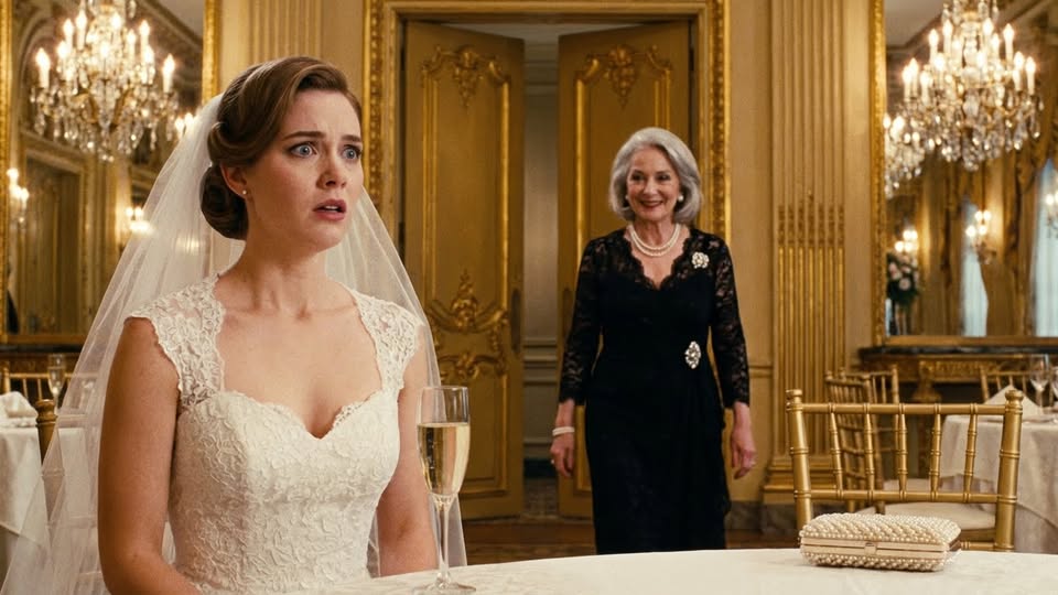 At my own wedding, I watched my mother-in-law add something to my glass. I made a quick switch. When she proudly stood up to give a toast, the drama finally exploded.