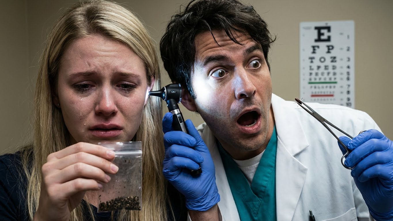 Severe ear pain sent me straight to the ENT clinic. As soon as the doctor looked inside, he went silent and began to tremble. After cautiously pulling something out with a delicate instrument, he stared at it for a long moment before urgently telling me I needed to go to the police right away.