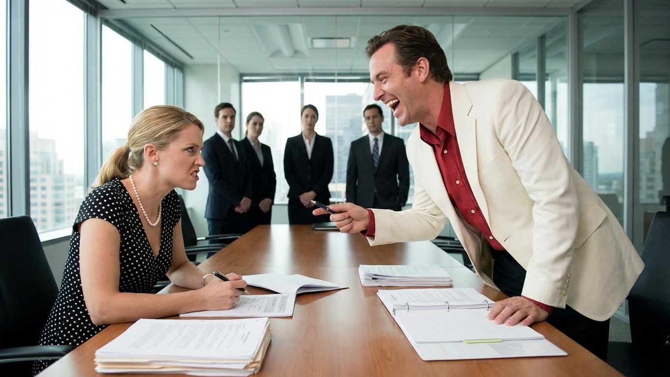 “You signed everything away—remember that?”He Laughed While Signing the Divorce — Until the Will Was Read and His Billionaire Life Collapsed