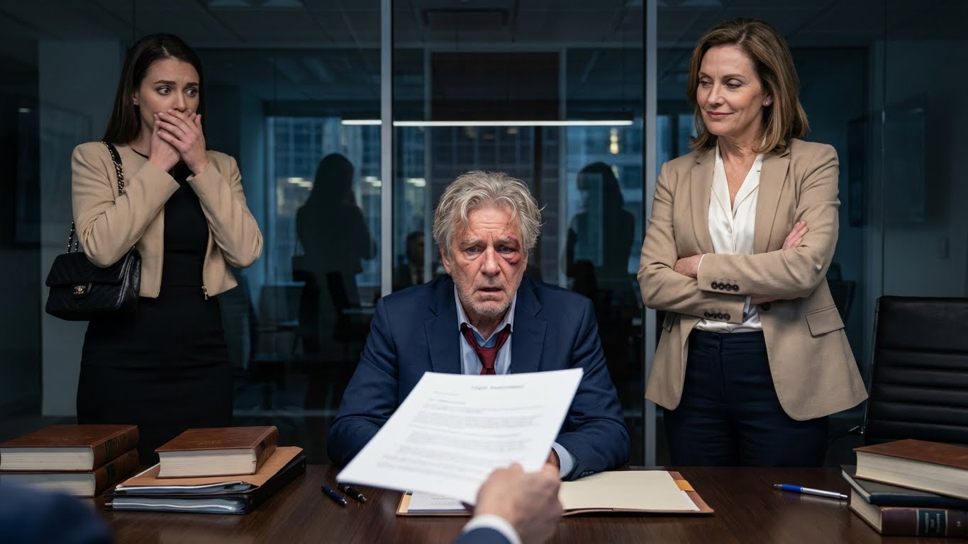 A week before signing the divorce papers, I discovered my husband was sleeping with my son’s wife. I stayed silent. At the meeting, they tried to strip me of my rights. I smiled and thought, “Go ahead.” That was the moment their lives fell apart.