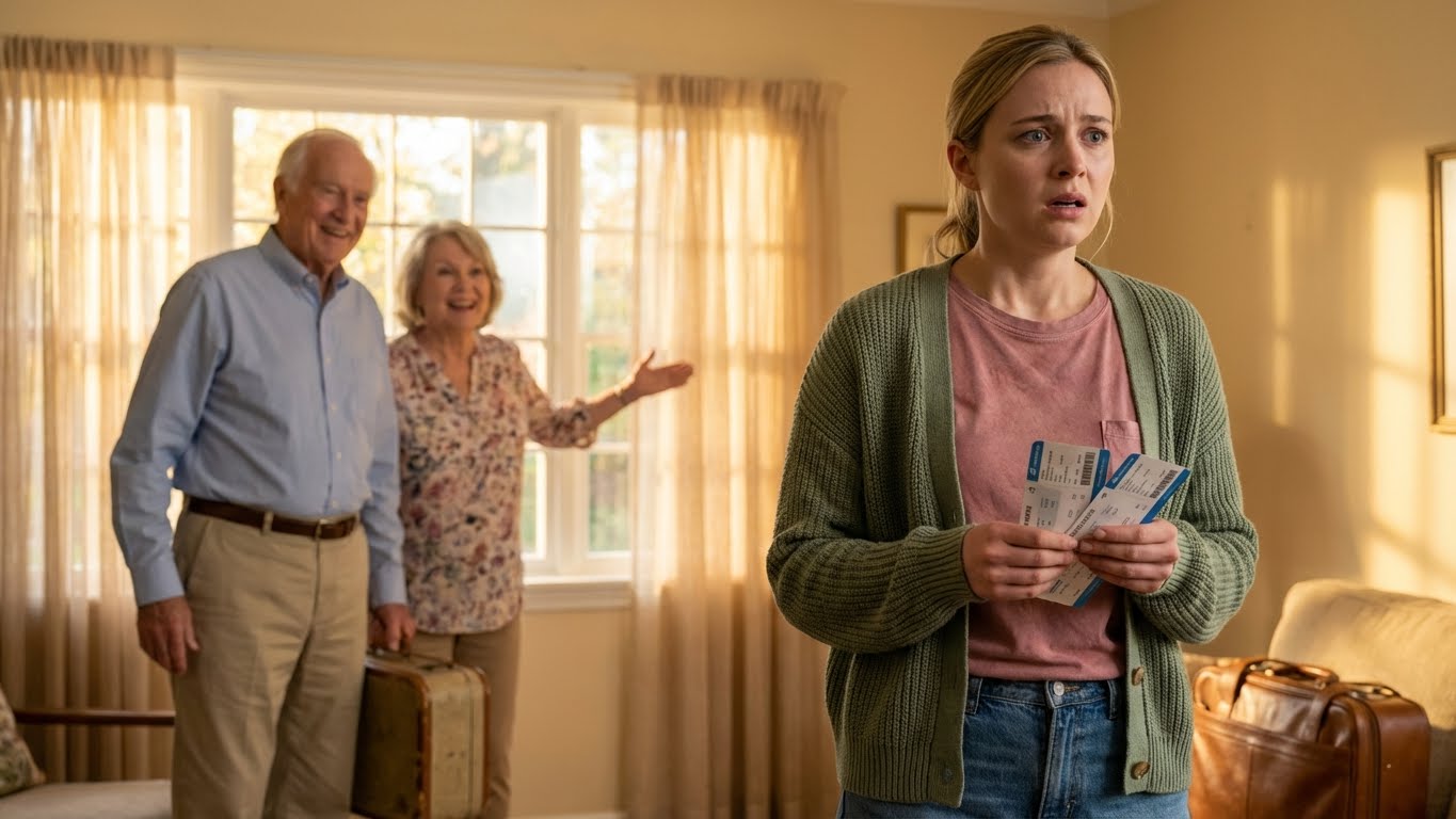 Still confused, I followed the chauffeur to a private terminal where an elderly man greeted me with tears in his eyes and called me by a childhood nickname only my grandfather ever used. He revealed that the Hawaii ticket was a test, and that the real inheritance wasn’t money or property, but the leadership of a hidden foundation my grandfather had built to protect the family’s legacy—one he believed only I was patient and humble enough to handle.