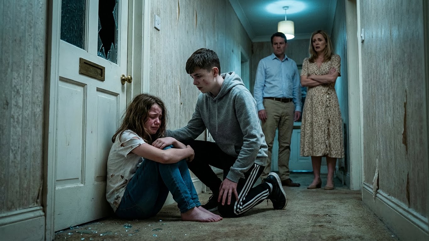 I broke the door down and found my sister sobbing, torn clothes and bruises. My mom wouldn’t meet my eyes. My stepdad said, “She asked for it.”