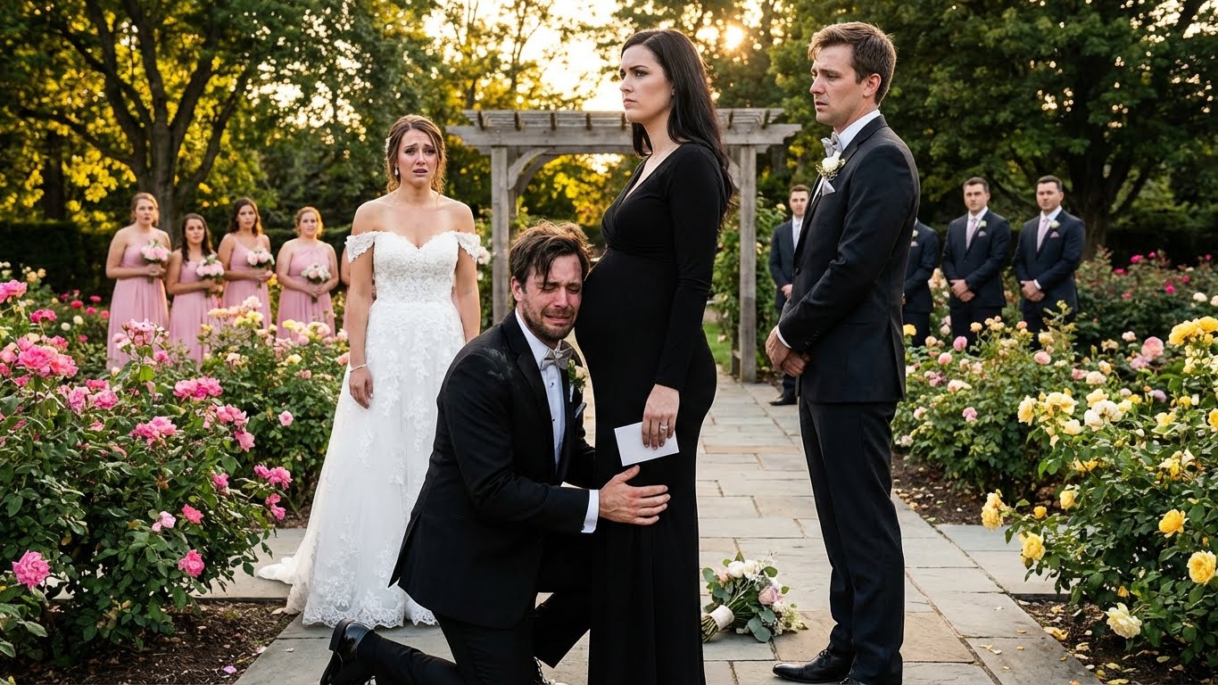 He said he needed money to help a friend get married. I said yes. Nine months pregnant, I stayed home—until my father called: ‘Your husband isn’t attending the wedding. He’s the one getting married.’ So I walked into the ceremony in black.