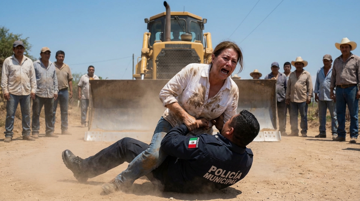 CORONEL CORRUPTO DESTRUYÓ LA CASA DE UNA ANCIANA SIN SABER QUE SUS HIJAS ERAN OFICIALES DEL…