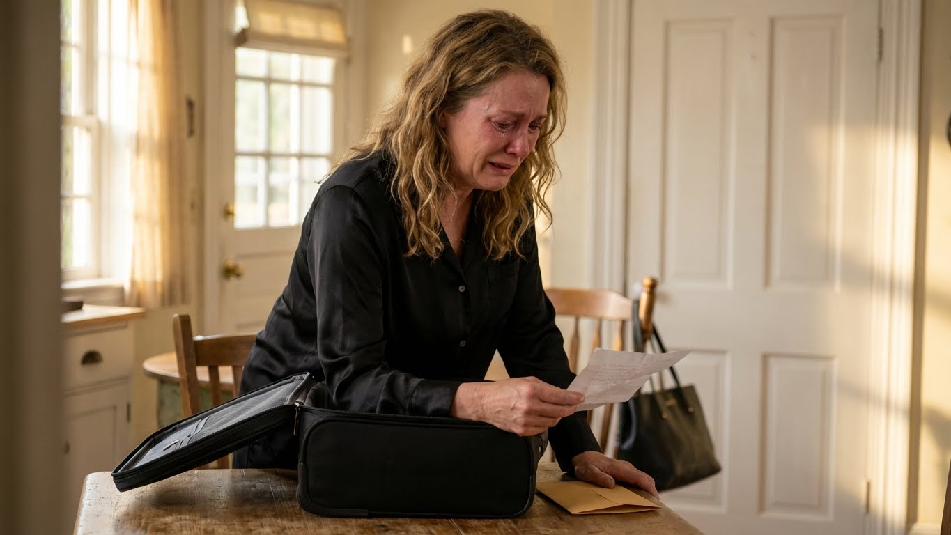 A week before her birthday, my daughter told me: “The greatest gift would be if you just died.” So I did exactly that. After canceling the house funding and withdrawing everything… I went away. What I left on her table truly destroyed her.