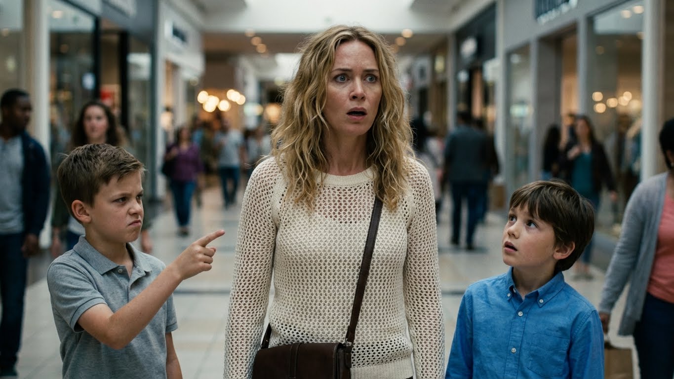 I was at the shopping mall with my five-year-old son when he suddenly pointed and said there was a boy who looked just like him. I turned around and felt my heart stop—there really was a child who was his exact double. But when I noticed the person holding that boy’s hand, my knees went weak, and I couldn’t find my voice.