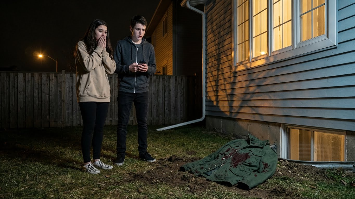 “Run. Don’t trust your mother,” my dad warned in the middle of the night. We fled barefoot. And the blood under her window? It told us everything she refused to say.