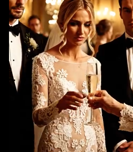 My mother-in-law slipped something into my champagne at our wedding, so I switched the glasses and stayed silent.