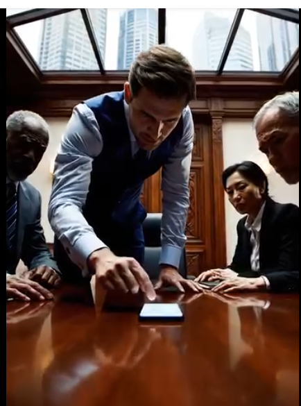 You have 2 minutes to prepare, my boss warned me right before the $10 million client meeting because he wanted me to fail, yet i entered with only my phone, and 30 minutes later the client rose and said…