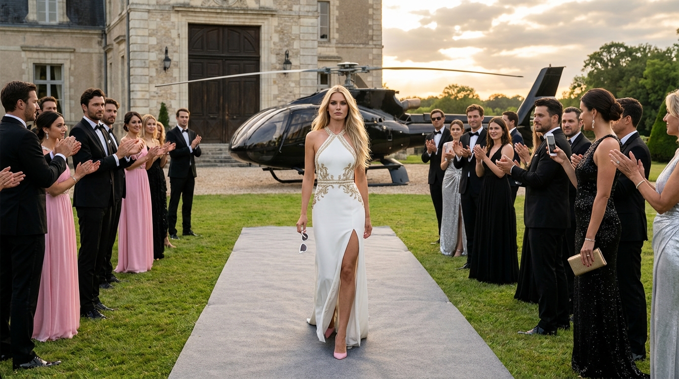 La invitaron a la reunión para humillarla como hace 10 años. No sabían que la ‘perdedora’ llegaría en helicóptero para darles la lección de sus vidas.