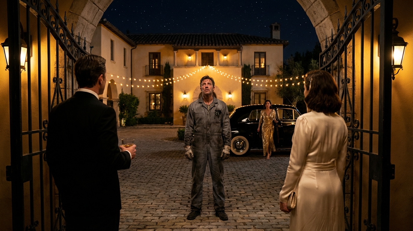 Los padres de mi novia me despreciaban incluso antes de conocerme. Camino a su casa, vi a una mujer varada junto a la carretera con un auto clásico averiado y decidí ayudarla.