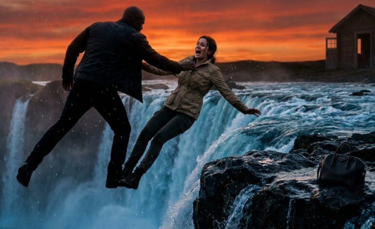 Our anniversary ended with me falling off a cliff. When he came home alone, one small box was waiting—and it made him faint.