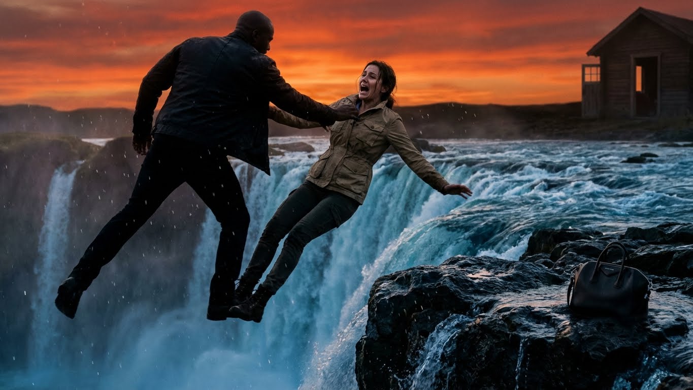 Our anniversary ended with me falling off a cliff. When he came home alone, one small box was waiting—and it made him faint.