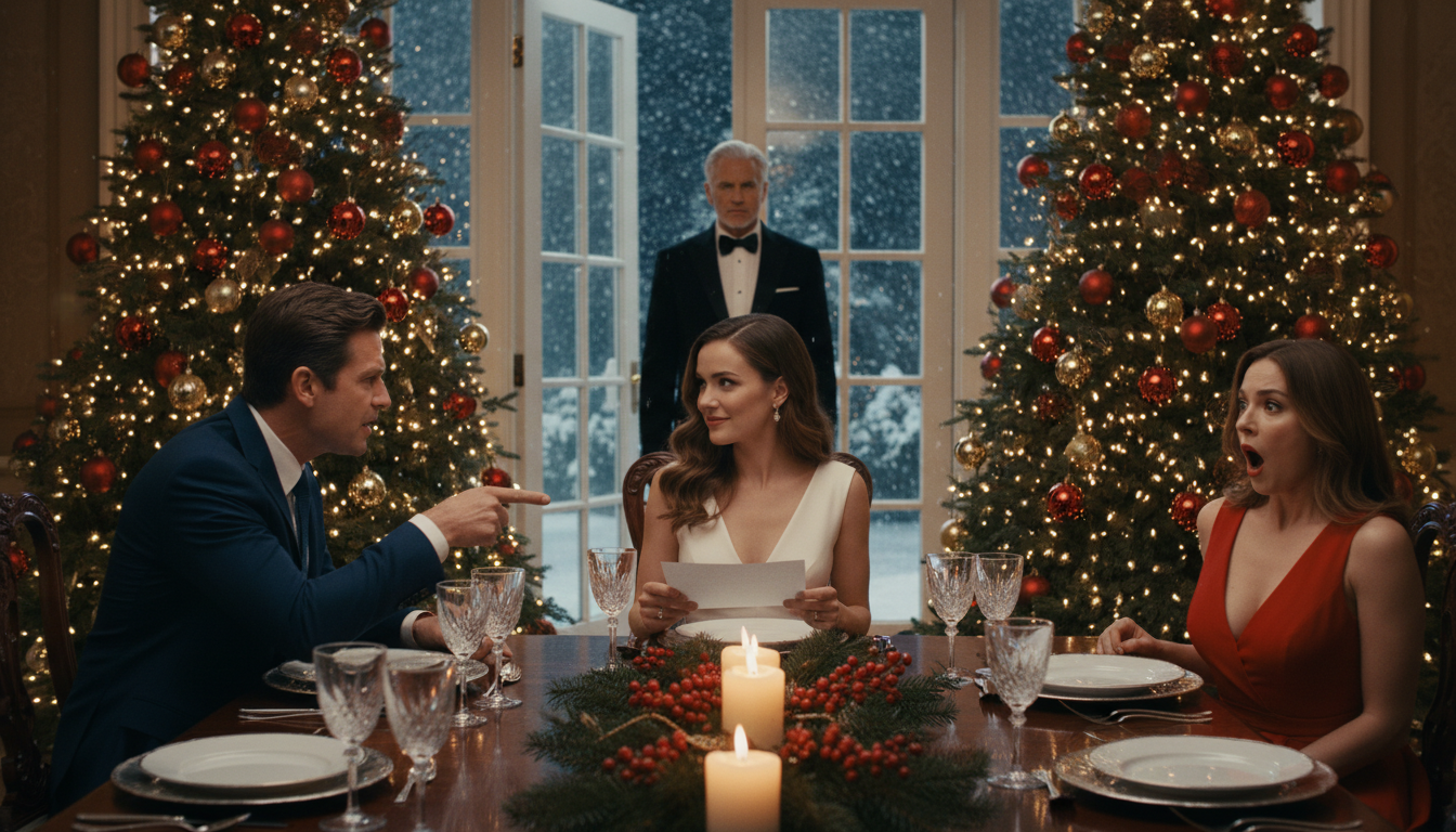 “It was just a misunderstanding,” he said when he found out her father was a billionaire… She signed the divorce papers in tears right there at Christmas dinner.