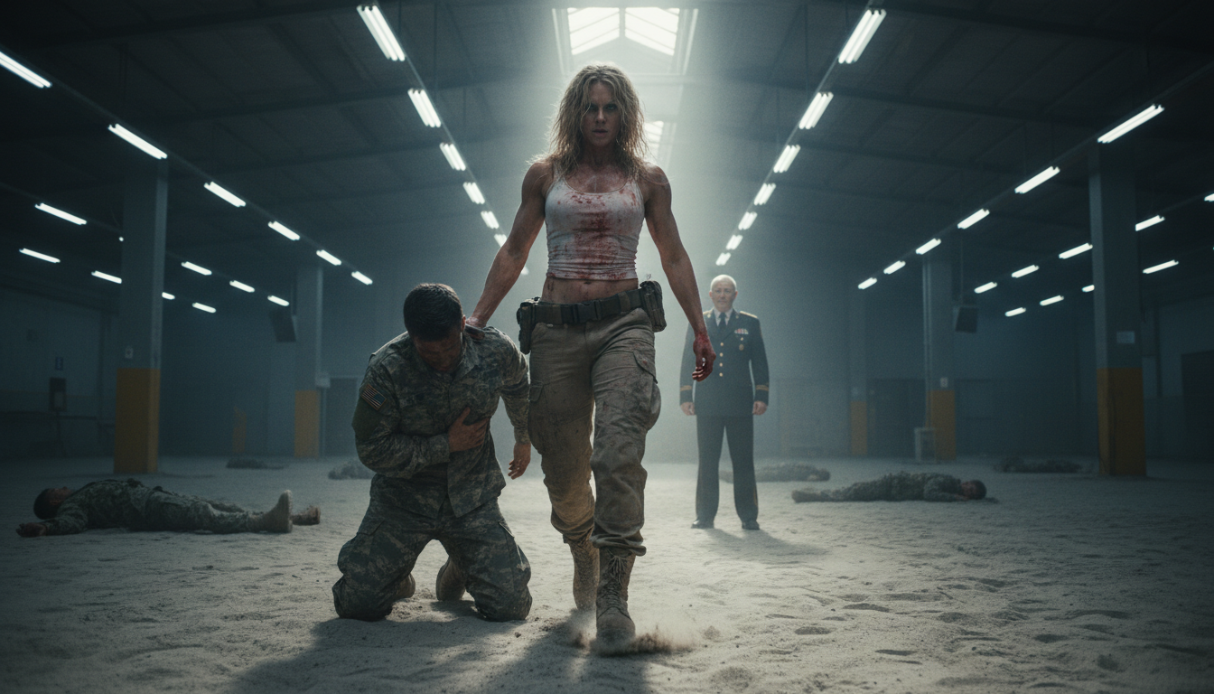 “I Warned You — I’m a Marine Combat Master.” SEALs Surrounded Her… 2s Later, Everyone Went Silent….