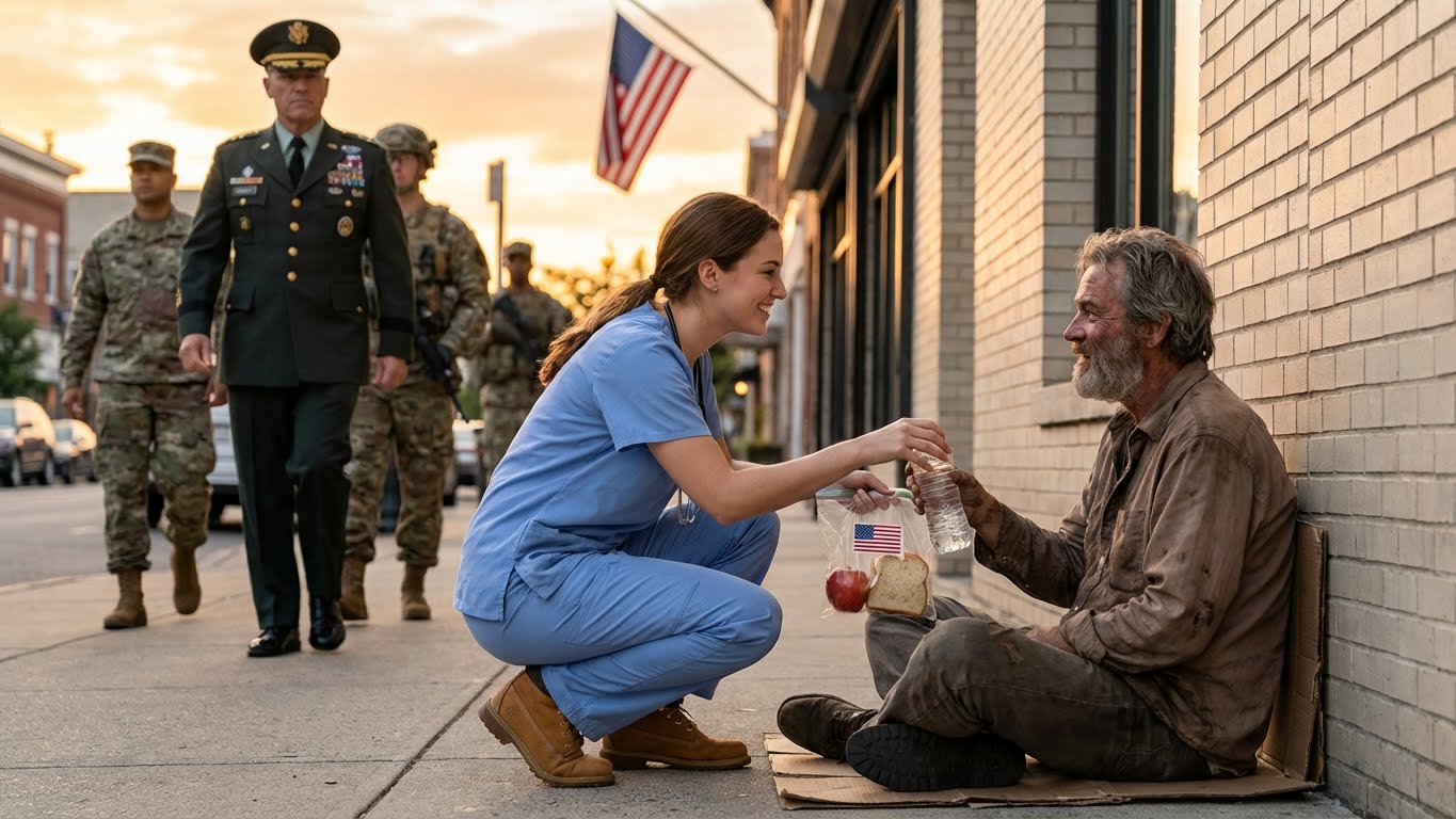 She Never Missed a Day Bringing Breakfast to an Old Man — Then Uniformed Officers Appeared at Her House