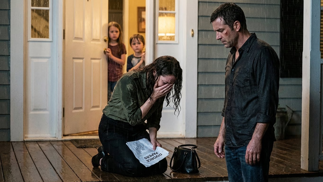 After years of infidelity and plans to leave her family for another man, she only returned when her lover died. She wept and begged, claiming regret, but the past could not be undone.