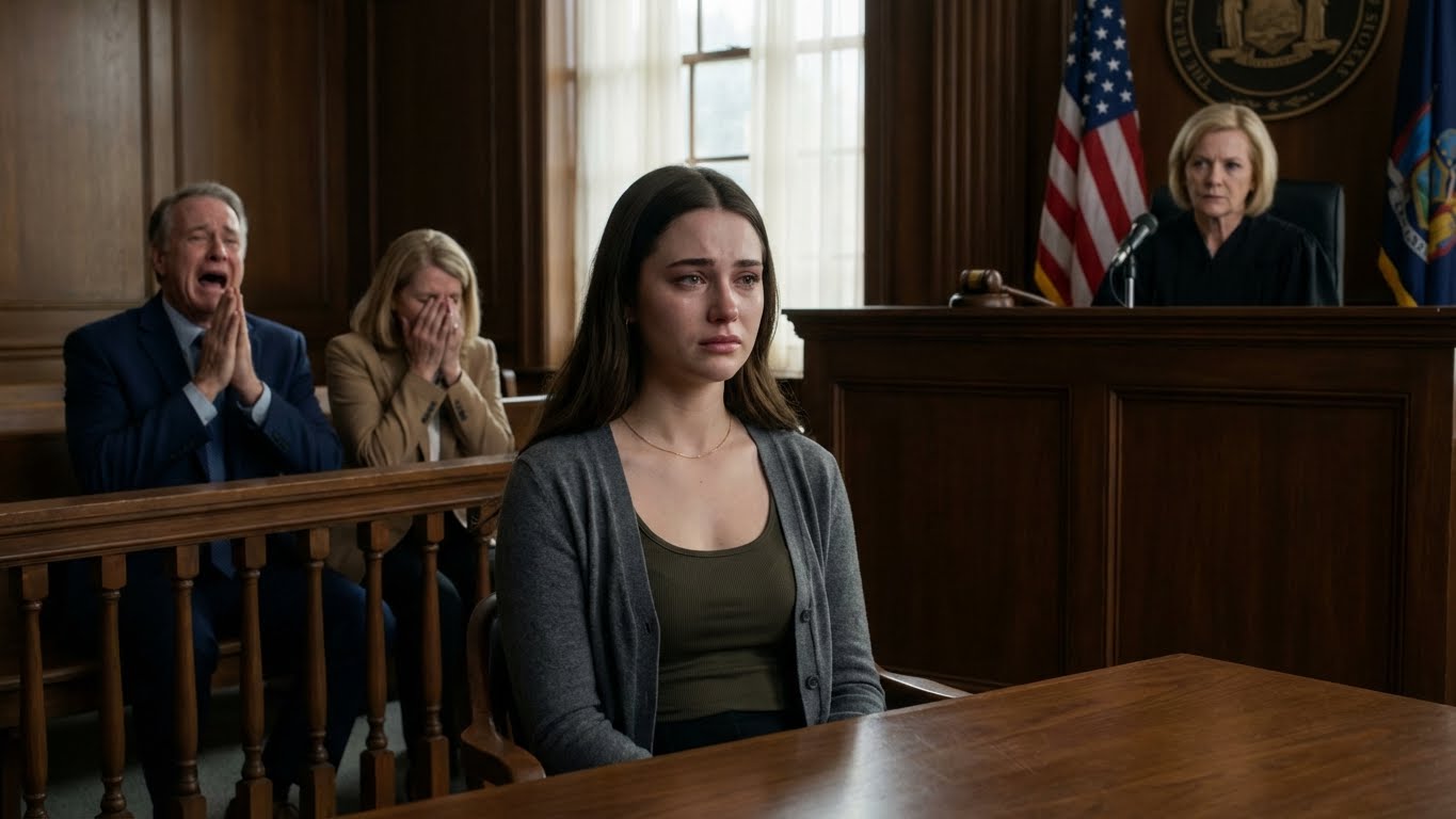 At 5, my parents abandoned me at baggage claim. A stranger saved me—and only after he died did I learn he was a hidden tycoon who left me $5.5m. My parents reappeared to sue me for it. In court, they smirked… until the bailiff announced: “All rise for judge.”