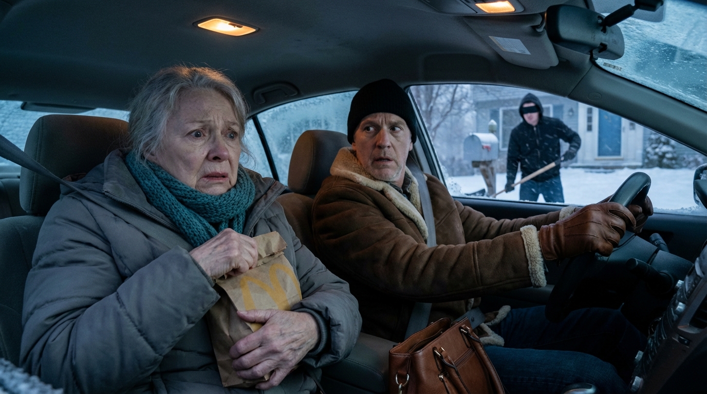I lost my house in a fire. My only family, my grandson, left me to suffer. A quiet man in a snow plow gave me a lift every night—until he saw something and whispered, “He thinks you started the fire… and he’s out for you.”