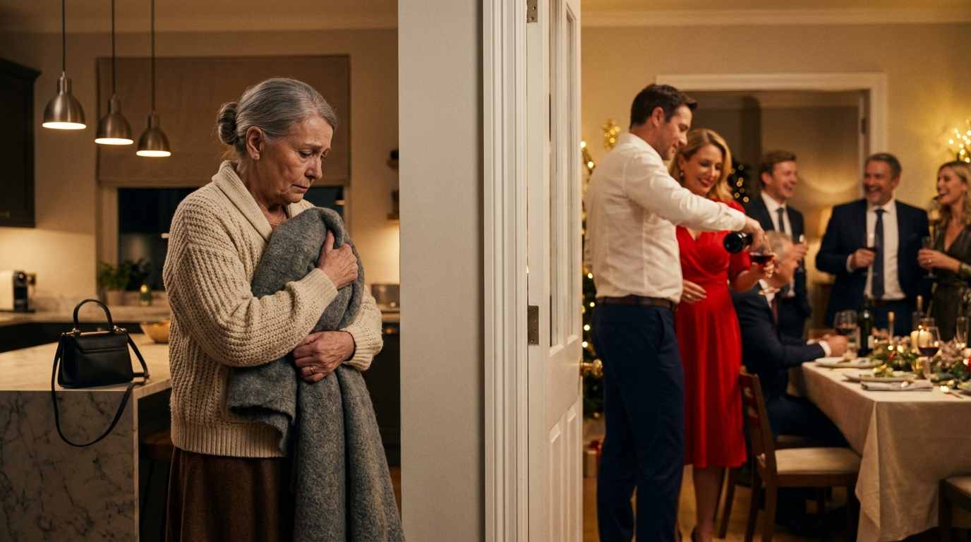 He told me to eat in the kitchen because the guests were “important.” I used to be important too.