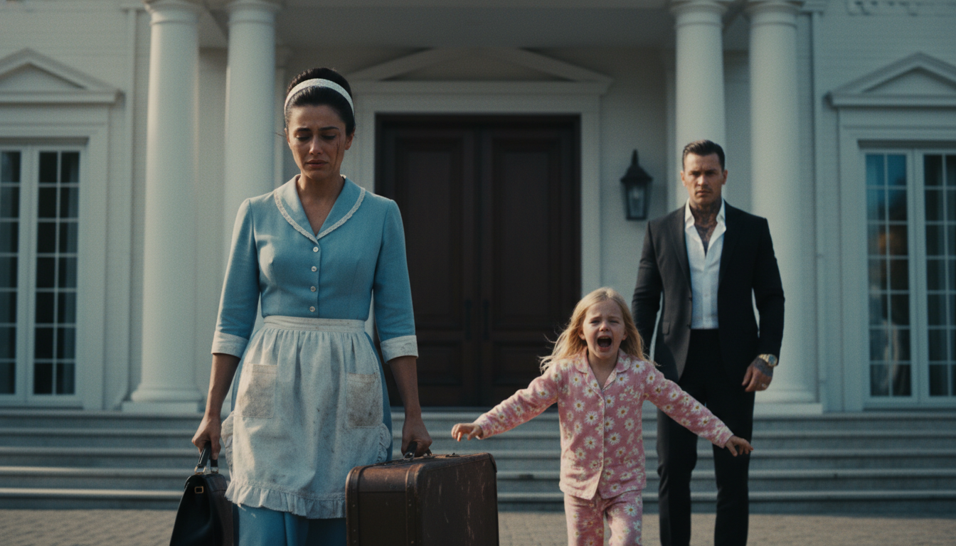 “Pack your things and leave.” Mafia Boss Fired The Nanny For No Reason — Until His Daughter Said Something That Left Him In Tears