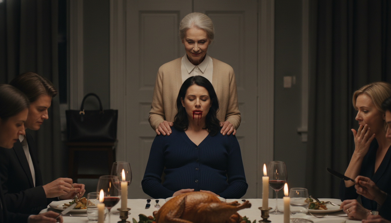 “I don’t feel right… this isn’t pregnancy pain.” Mother In Law Poisoned Pregnant Wife’s Food At Thanksgiving—Didn’t Know She Was A Trained FBI Agent