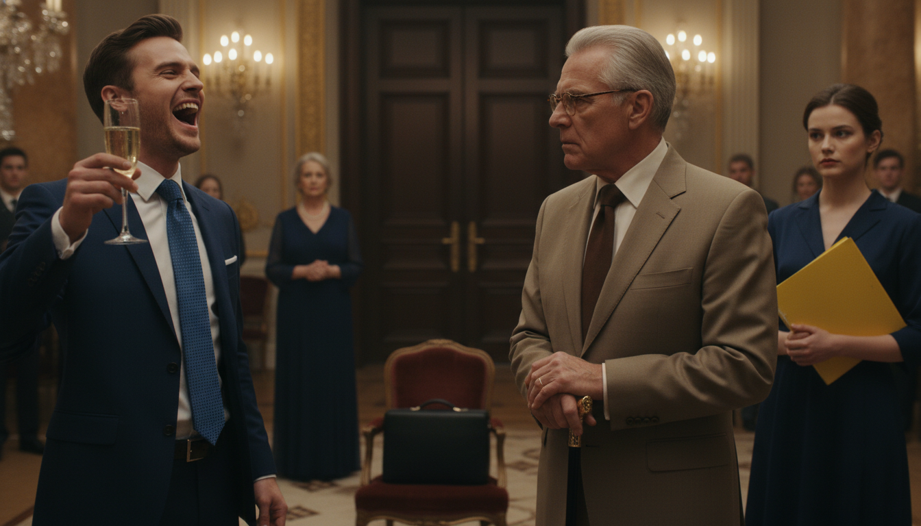 “That escrow will cost you everything,”He Bragged About Winning Divorce — Until Wife’s Father Revealed His True Power