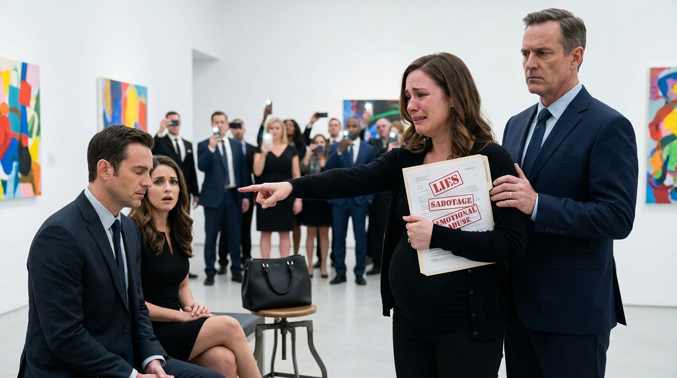 “You Tried to Erase Me—So I Exposed You Tonight”: The Art Gallery Confrontation That Shocked New York