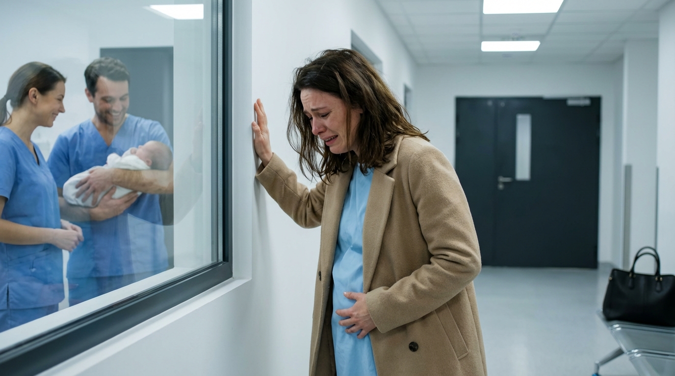 “This isn’t what you think.”Pregnant Wife Sees Husband Holding Mistress’s Baby — She Walks Away And Reveals She Is Their Boss