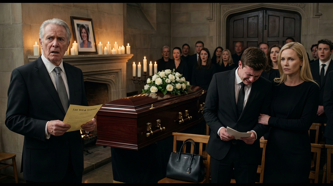 “You think I’m dying by accident?”.He Brought Mistress To His Pregnant Wife’s Funeral — Then The Lawyer Read Her Will And Exposed His S