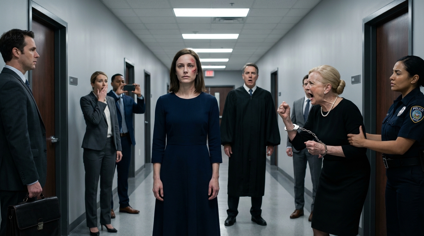 “You think money will save you?”-She Attacked My Ex-Wife in the Courtroom… Completely Unaware the Judge Was Her Father