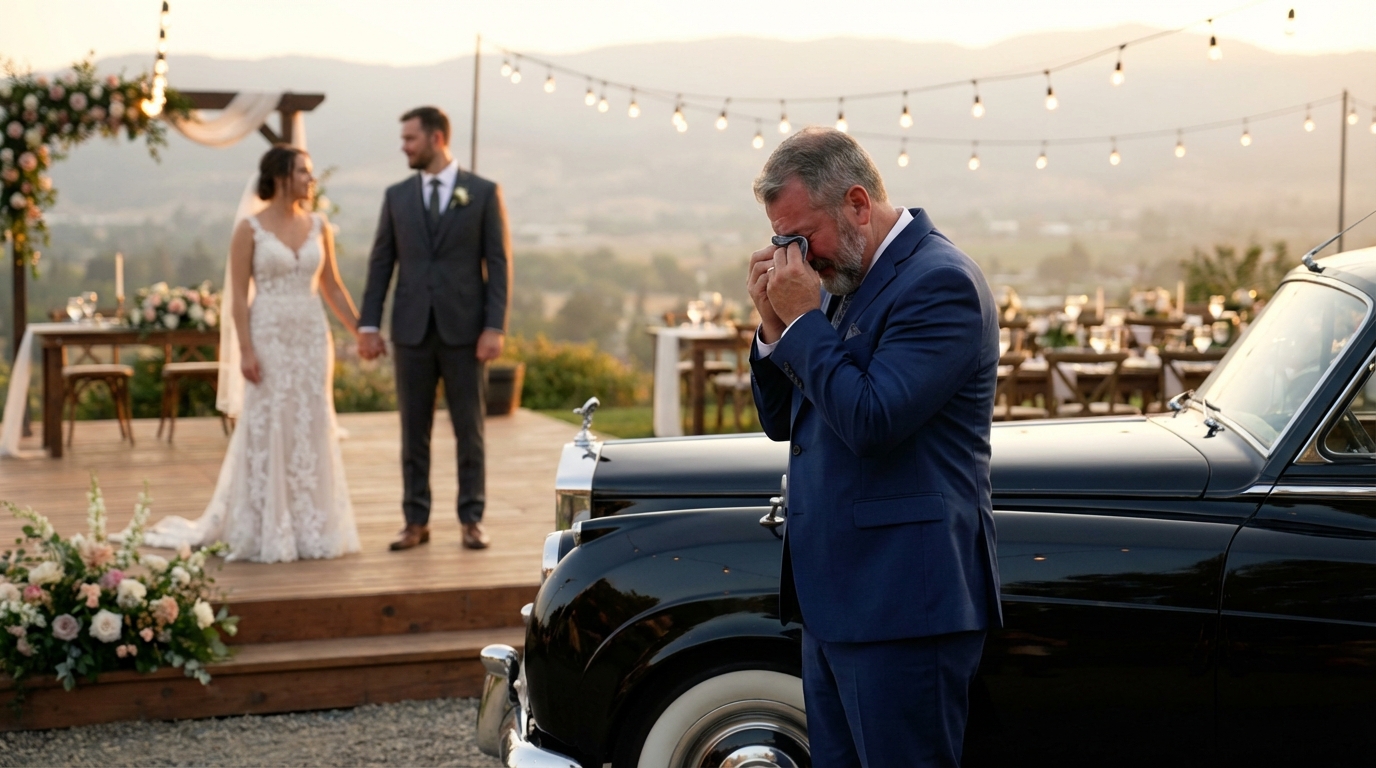 Fui a la boda de mi ex esposa para burlarme de ella por casarse con un pobre trabajador… pero cuando vi al novio, terminé sollozando y me derrumbé por completo.