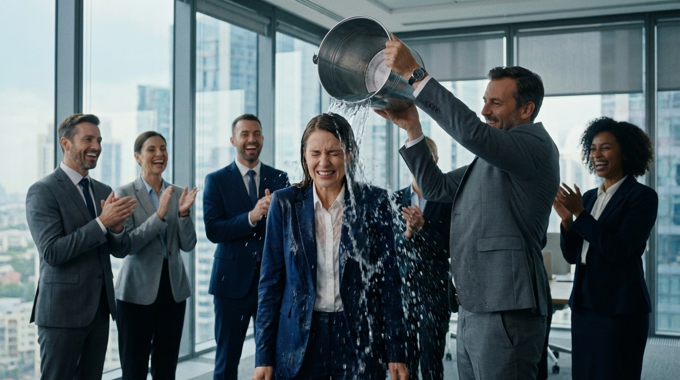 La humilló frente a todos y le tiró agua sucia por parecer “pobre”… sin imaginar que esa mujer era la DUEÑA MILLONARIA de todo el imperio. 😱🔥