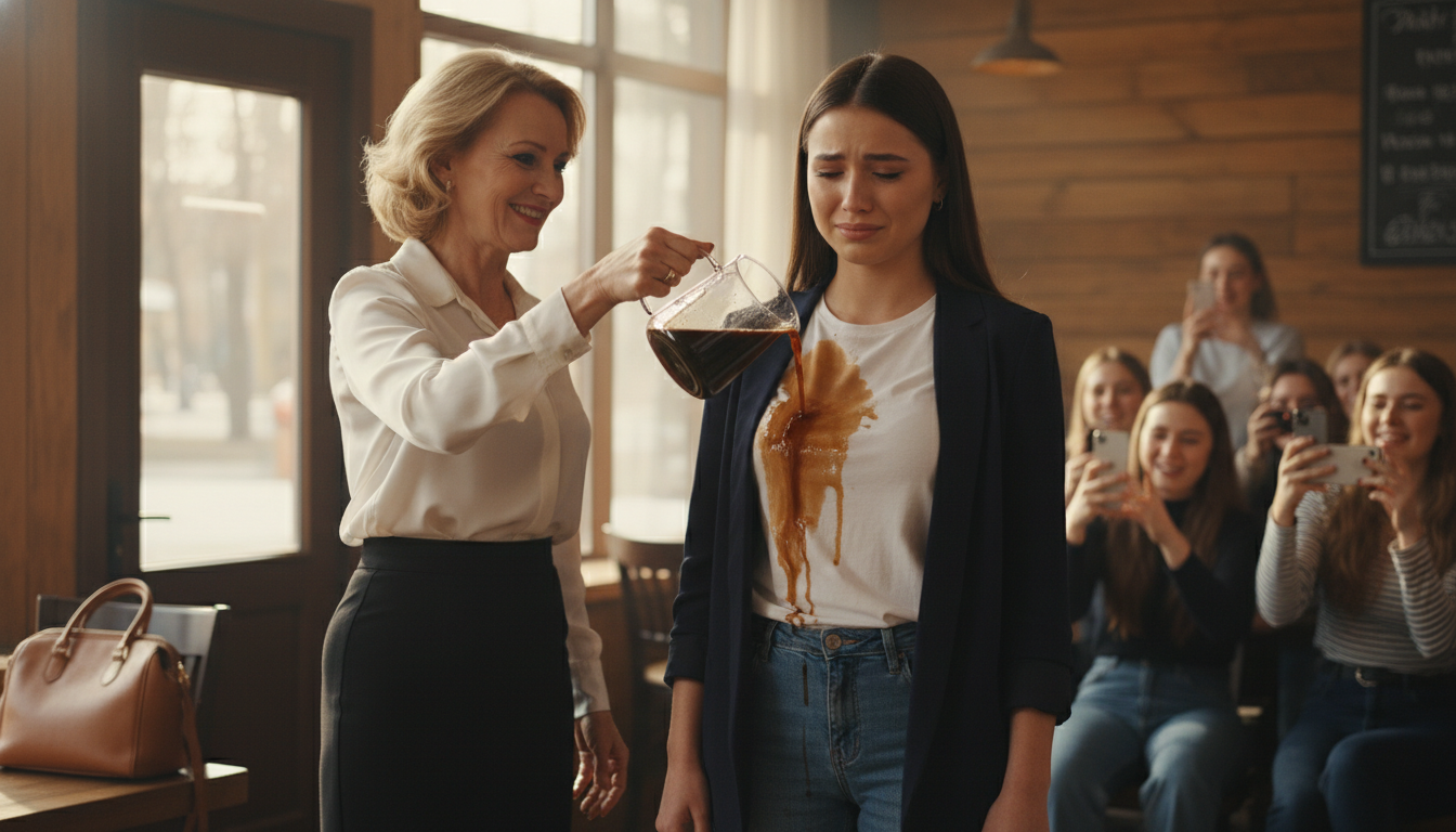 My mother poured hot coffee on me and called me trash. They posted it online to humiliate me—until people recognized my face from Forbes 30 Under 30.