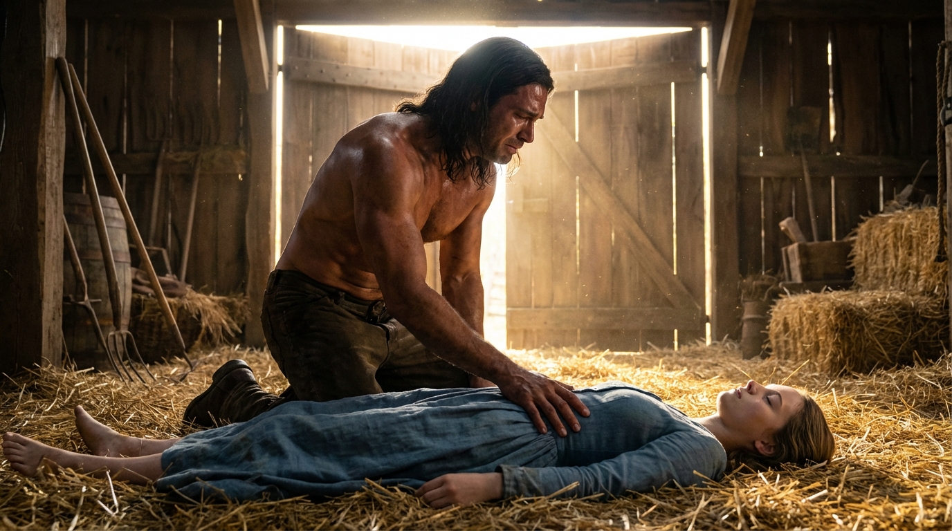 Necesito Hacer El Amor… No Te Muevas O Te Dolerá Más, Seré Rápido…” Susurró El Hombre Sosteniéndola En el polvo ardiente del desierto de Sonora,