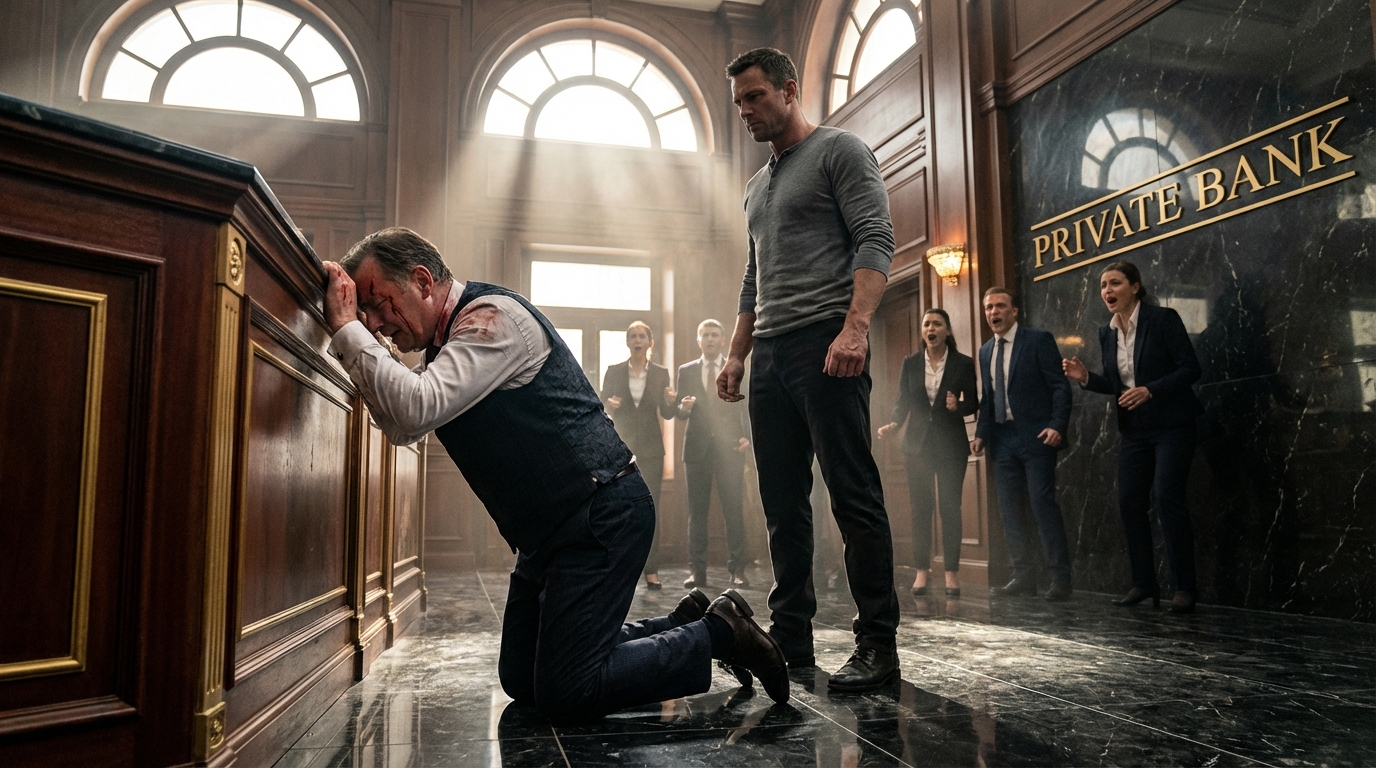 My Sister’s Husband Publicly Called Me A Beggar Inside The Bank. he mocked my $100 request, i said nothing and looked straight at him, then withdrew $1b, the room turned silent and he collapsed to his knees.