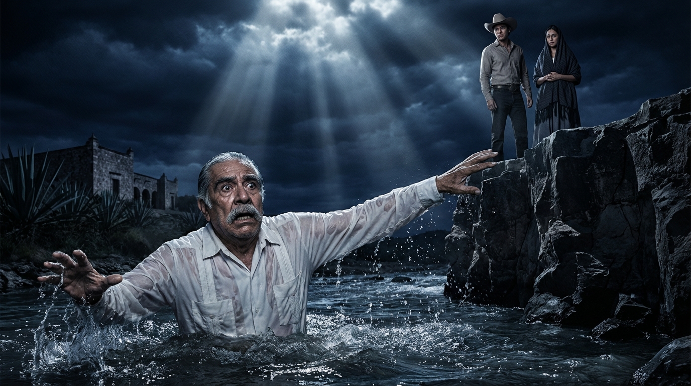 Mi hijo y mi nuera creyeron que todo había terminado para mí en un río de aguas heladas… y que mi fortuna ya era suya. Pero jamás imaginaron que esa misma noche yo volvería a casa y me sentaría a esperarlos.