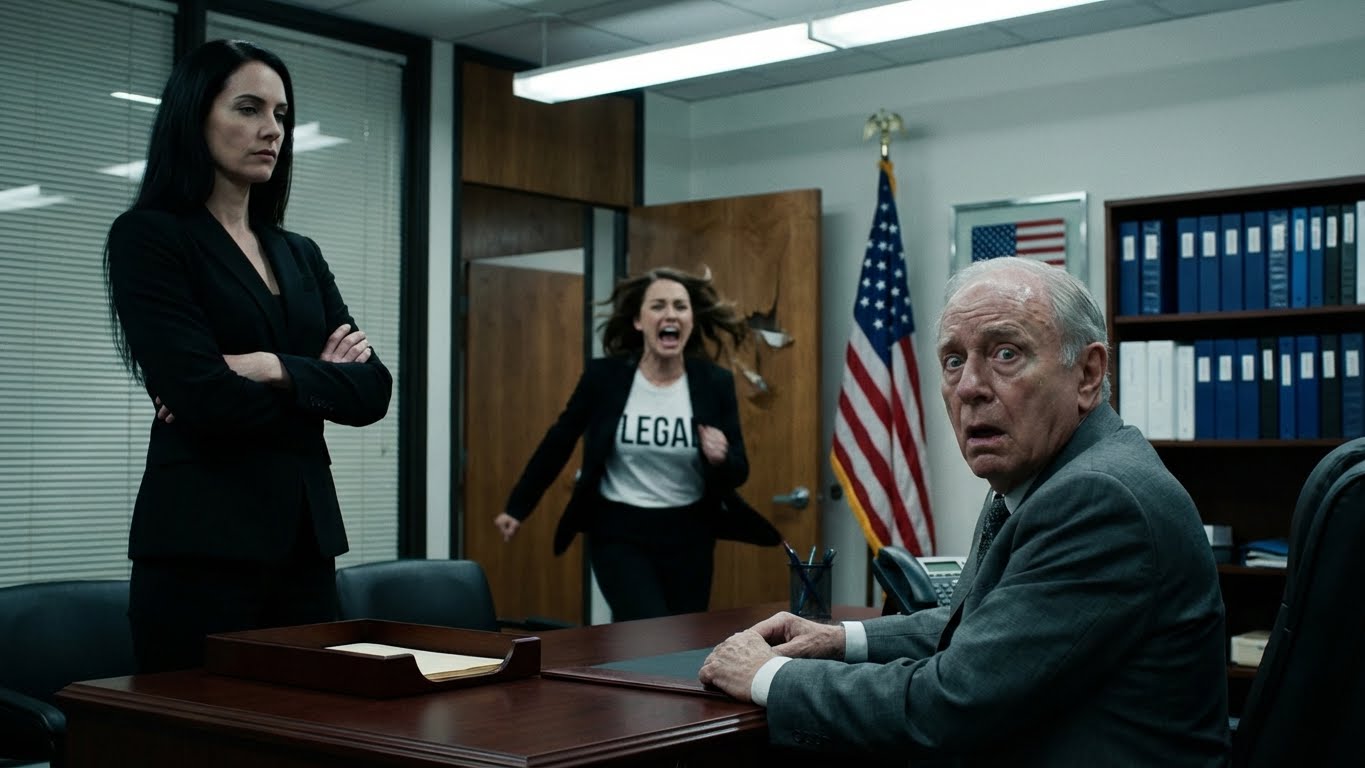 “You’re off the yard until you publicly apologize to my son!” The VP yelled, his face flushed with outrage. I simply nodded and said, “Okay.” The next day, he arrived to find my desk completely cleared out—and moments later, legal burst in, shouting, “Sir, tell me you didn’t!!!”