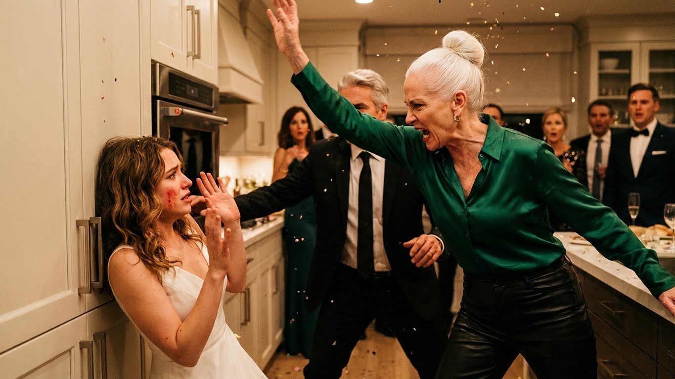Hand over the $40,000 to your sister – or the wedding’s canceled! My mom exploded at me during our engagement celebration. I refused. She hit me so hard I crashed into the wall. Then my fiancé’s father stepped in – and what he said wiped the smug look right off her face.