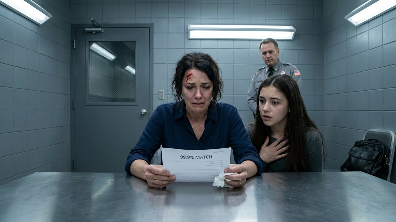 The police called. “We have a 14-year-old girl in custody. She says you’re her mother.” I was confused. “I’ve never given birth.” When I met her, she looked exactly like me. A week later, the DNA results came back. “99.9% match.” I had never been pregnant…