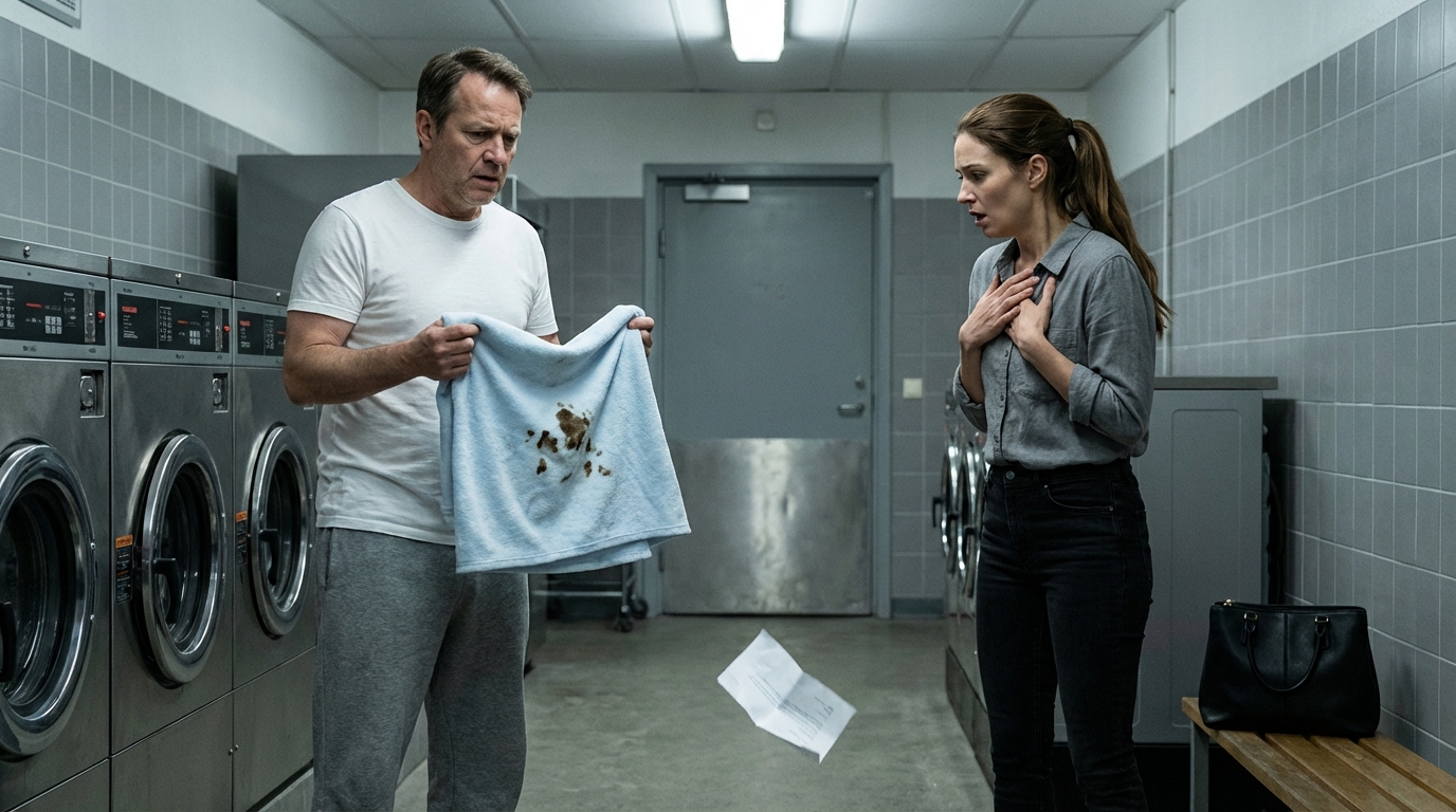 My MIL handed me a ‘custom baby blanket’ with a smile. I never used it—until my husband washed it and pulled out something terrifying.