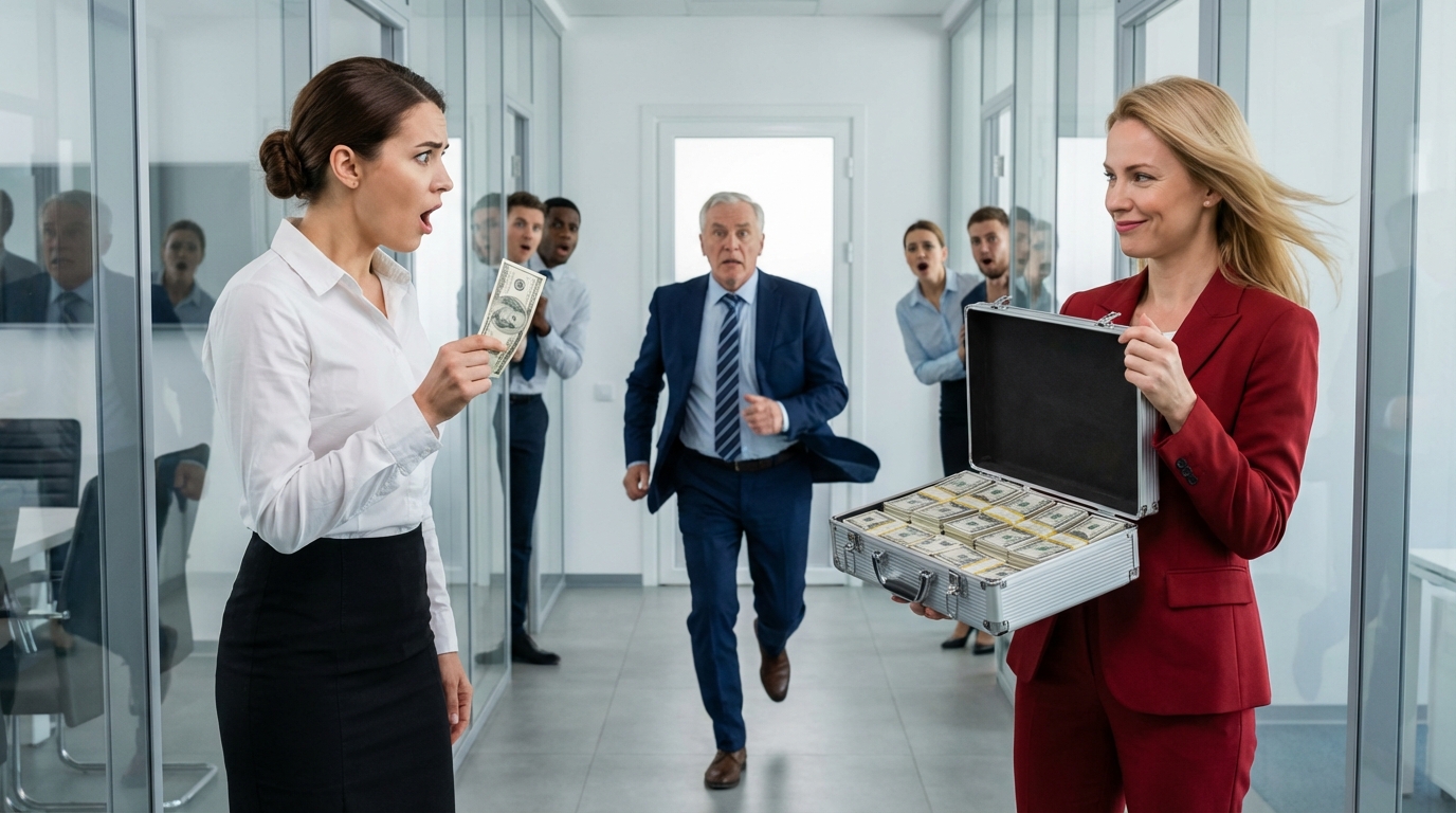 My coworker got a $55,000 bonus. I got $4,200 — despite doing more work. So I quit. Then the CEO begged me to come back.