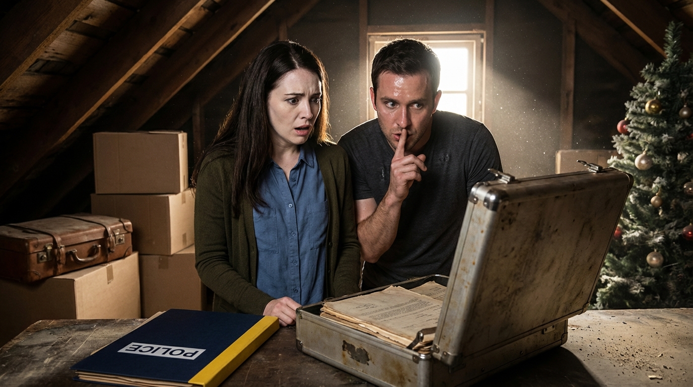 During easter at my parents’, while my husband was cleaning the attic, he froze and said, “don’t react. wait until your mom leaves.” when i saw what he had discovered, i didn’t cry, i did this instead. three days later, my parents were desperately calling their lawyer…