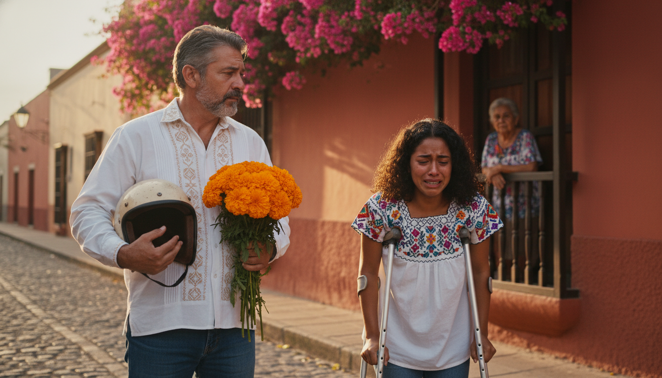 Cuando tres matones tiran a una chica con muletas en la parada… y algo inesperado hace temblar el barrio entero