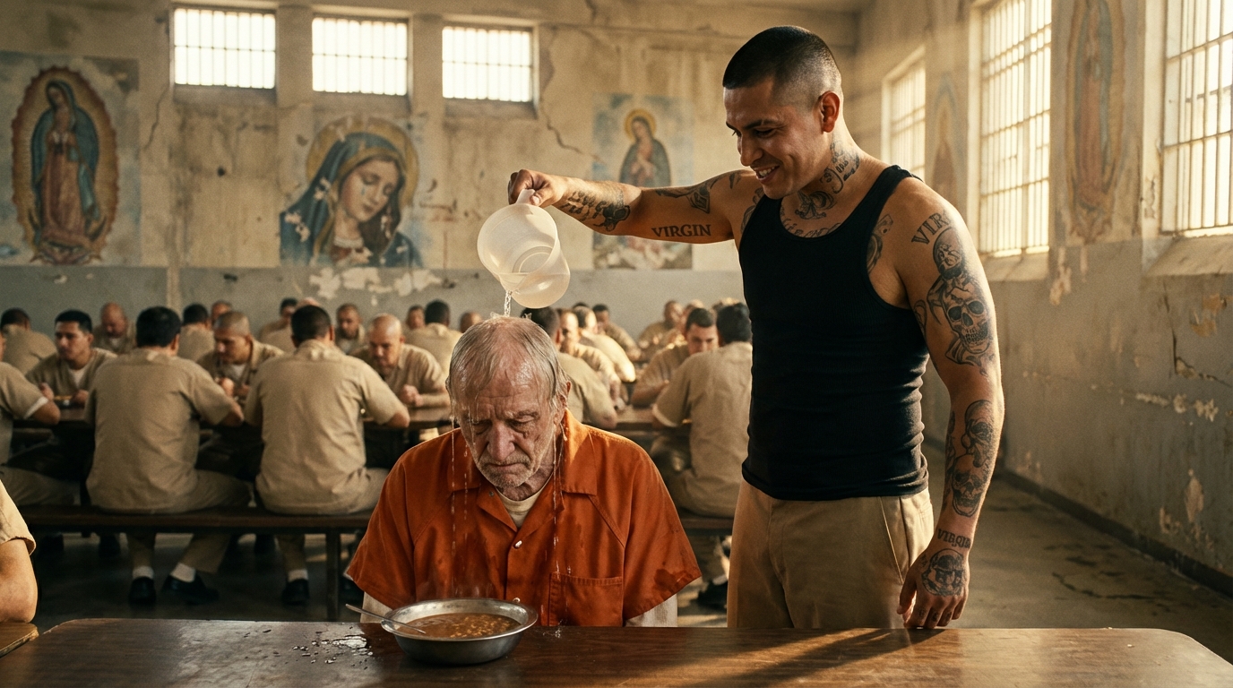 El día que el Diablo bajó la cabeza: La verdadera identidad del anciano que humilló al matón de la cárcel