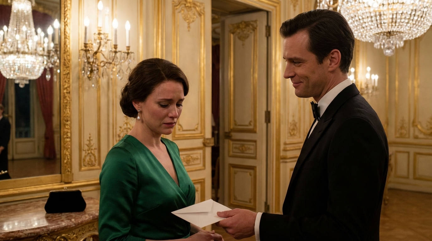 En nuestra fiesta de aniversario, mi esposo me entregó un contrato de divorcio con una sonrisa cruel. “En una semana lo perderás todo”, susurró.