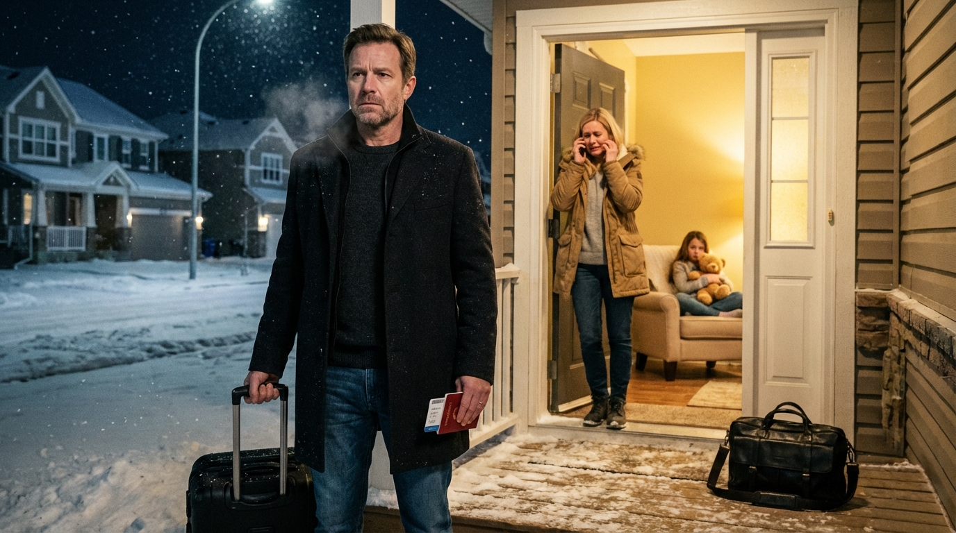 My wife told me she and my stepdaughter would spend Christmas with her ex — ‘She needs her real father.’ I quietly took a job in Japan. One week later, she called me at 2 a.m. screaming, ‘Daniel, please come home — something happened to Emily!’