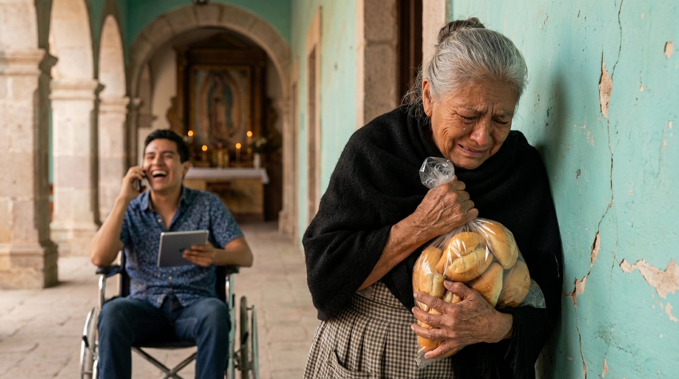 ESCUCHÉ A MI ESPOSO PARALÍTICO DECIR QUE SOY SU “SIRVIENTA GRATIS” Y QUE NO ME DEJARÍA NI UN PESO. LO QUE ÉL NO SABÍA ES QUE ESA “SIRVIENTA” ESTABA A PUNTO DE DARLE LA LECCIÓN MÁS CARA DE SU VIDA.