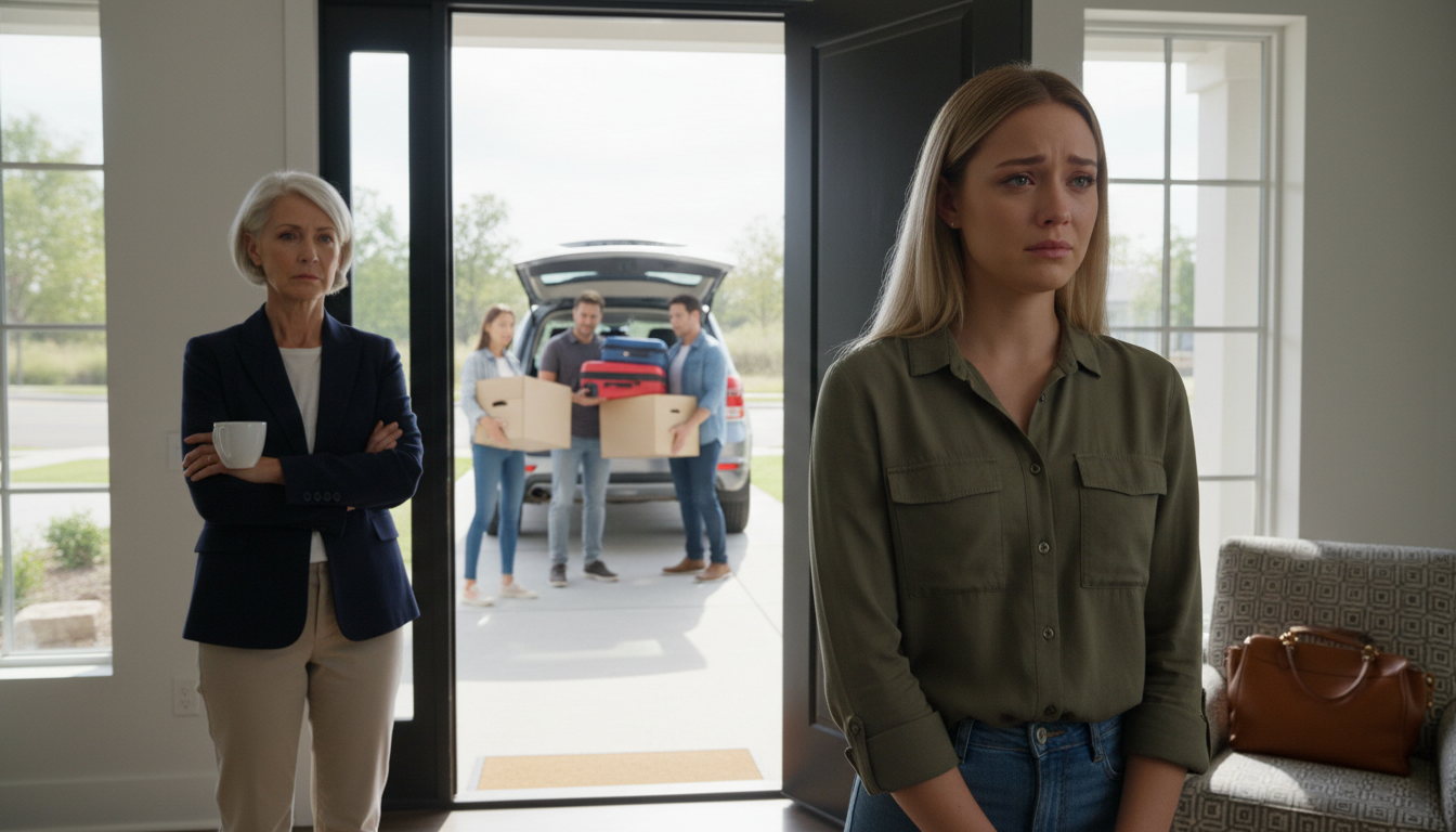 After my husband was buried, I went home only to find the locks had been changed. I then saw my in-laws settling in.