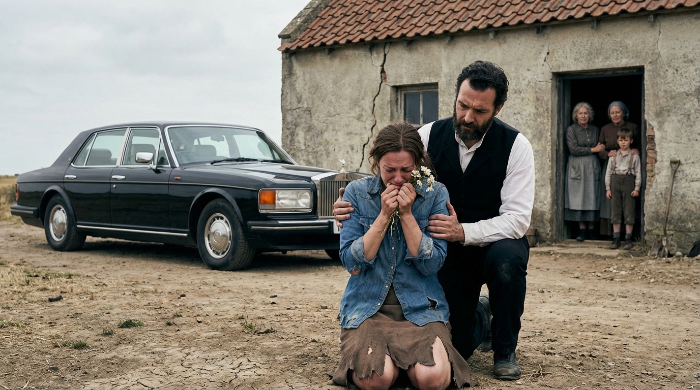 Ten years of raising a child alone without a father — i was mocked by everyone in the village, until one day a luxury car arrived at my door… and the child’s father brought them to tears…